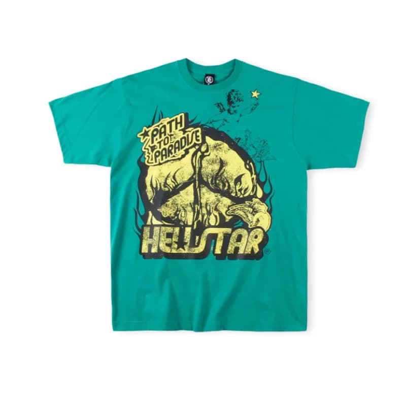 Joggers Hellstar Logo Print — 62