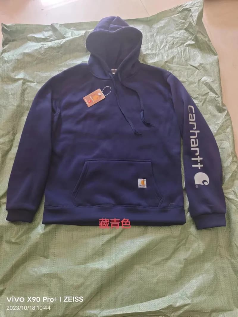 Carhartt Pullover Hoodie Logo Sleeve