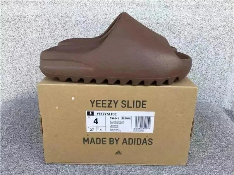 Yeezy Slide Bone — GX6141-咖啡8425