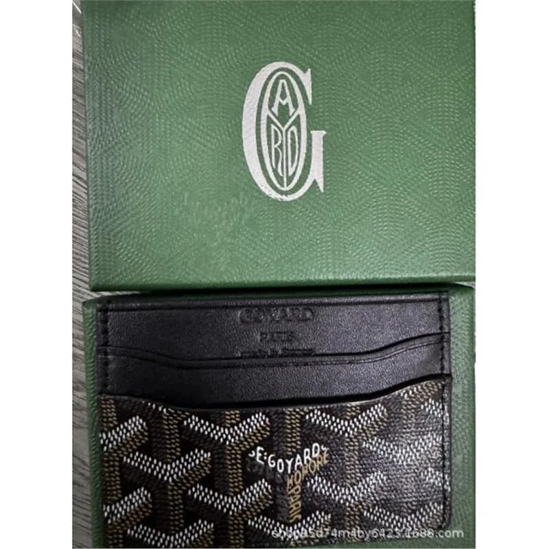Goyard Card Holder Saint Louis Pattern