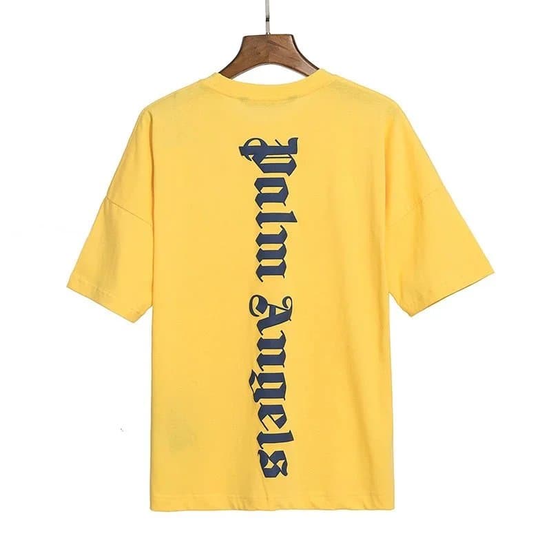 Palm Angels Graphic Tee Gothic Logo — 21