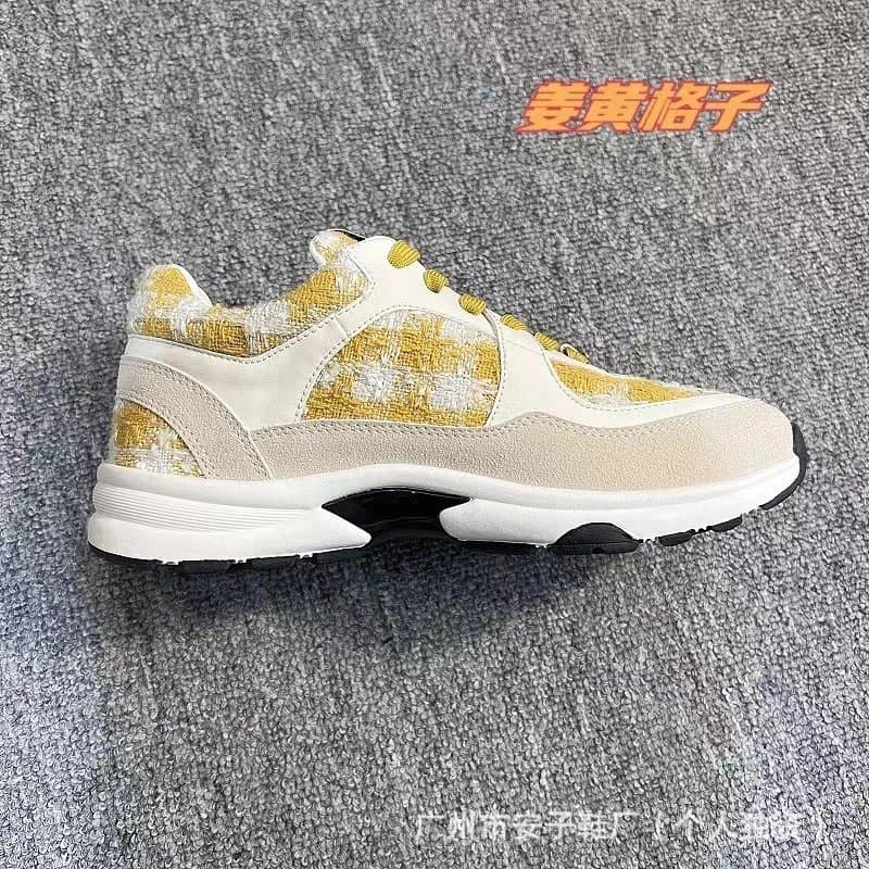 Chanel Sneaker Tweed Panel