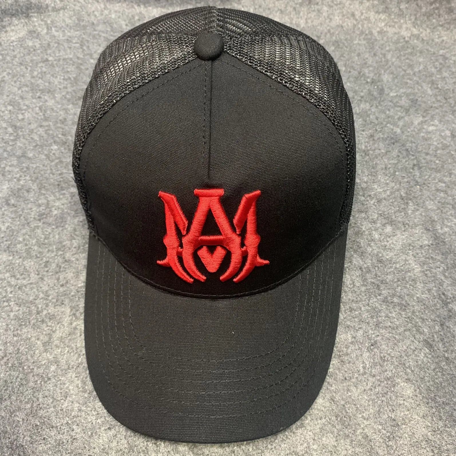 Amiri Baseball Cap MA Logo — 均码 · 16
