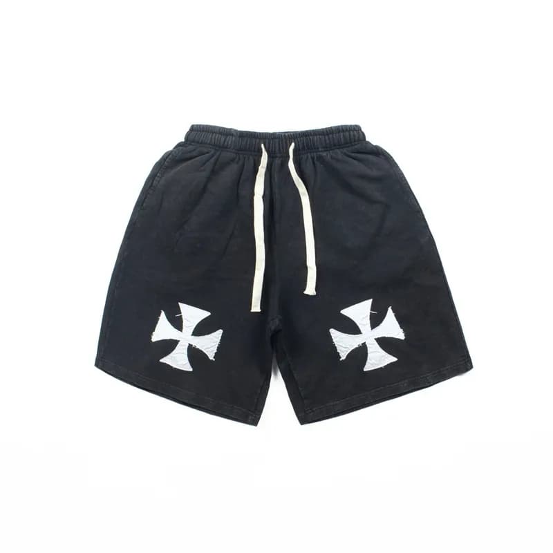 Hellstar Graphic Shorts Neon Green with Black Logo — 9102黑色