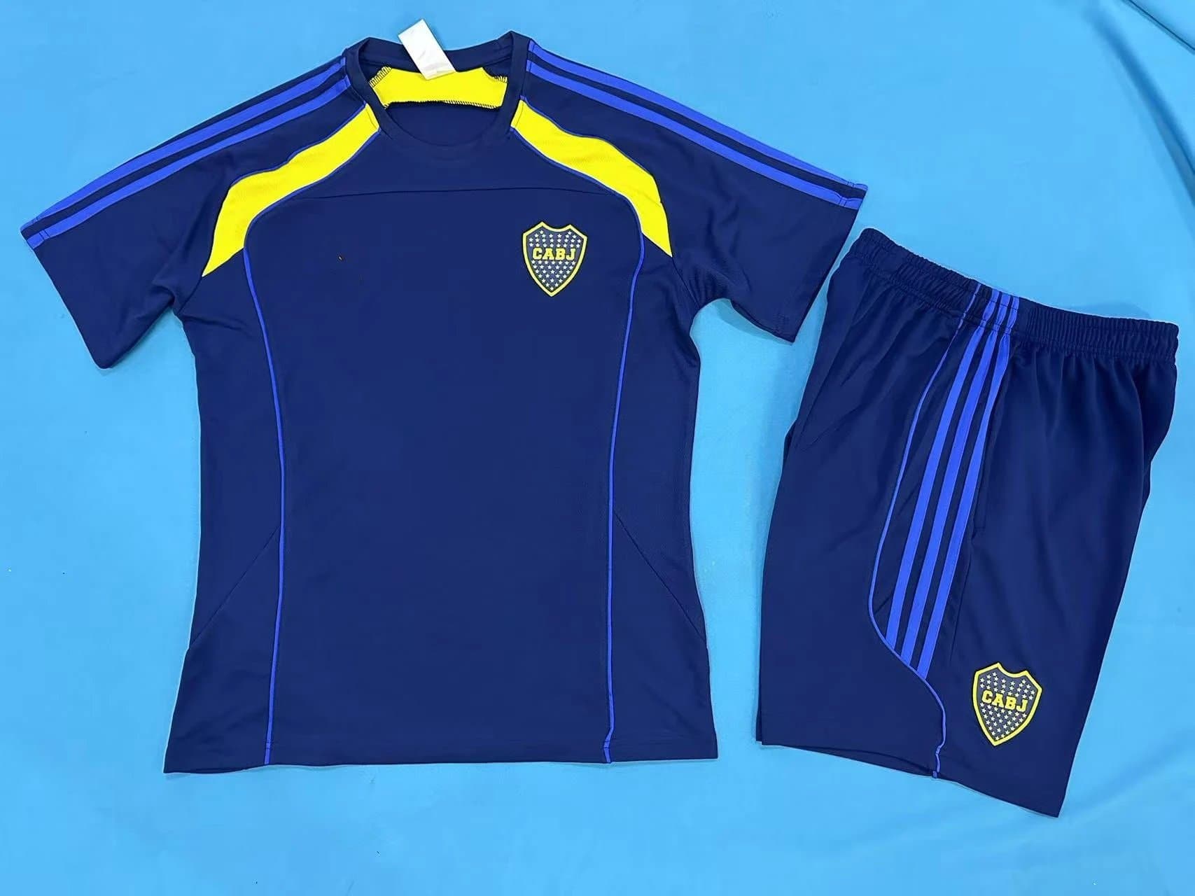 Adidas Boca Juniors Training Set Navy Yellow Blue