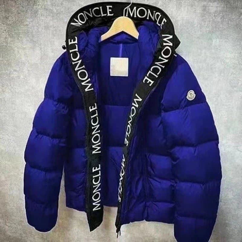 Logo Tape Puffer Jacket Moncler Logo Tape