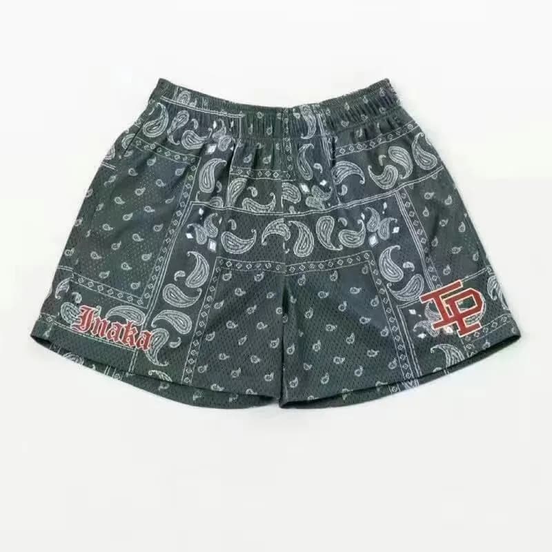 Fear of God Essentials Mesh Shorts Floral Logo Print — 浅紫色