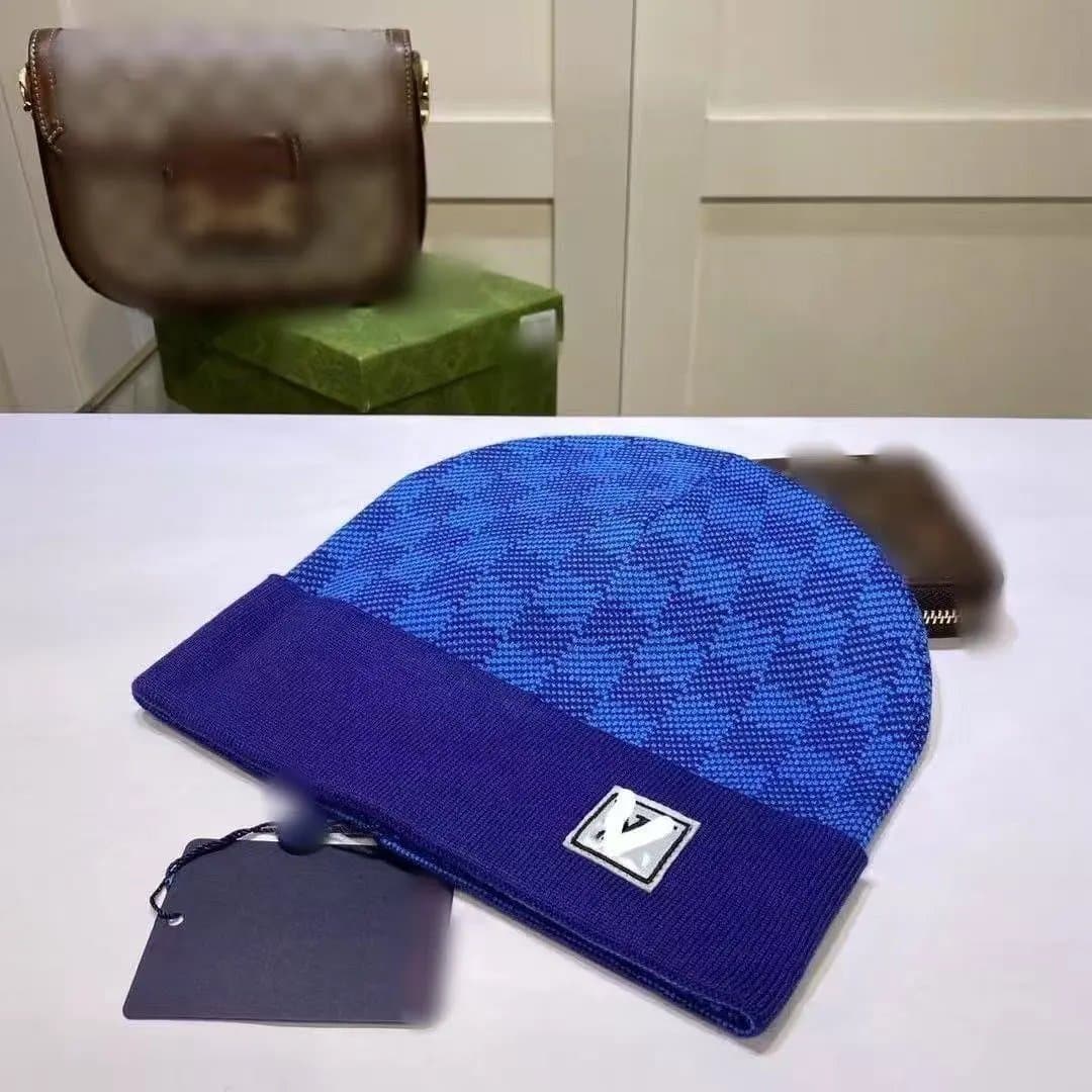 Louis Vuitton Knit Beanie Damier Pattern