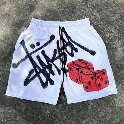 BAPE Mesh Shorts Ape Head Logo — 1027007QD