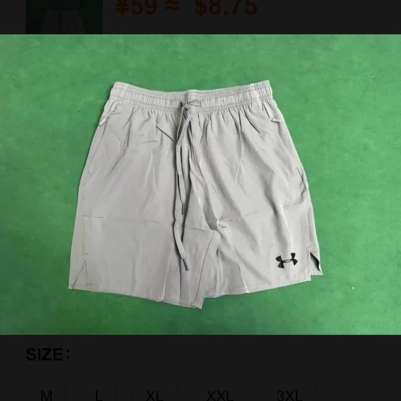 Under Armour Sport Shorts Light Grey
