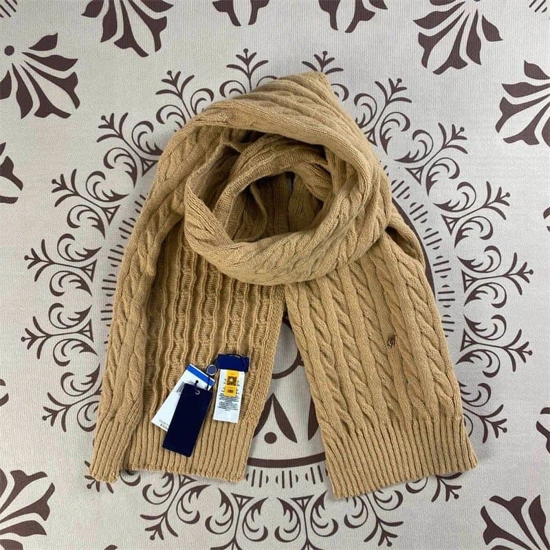 Polo Ralph Lauren Cable Knit Scarf Classic Cable