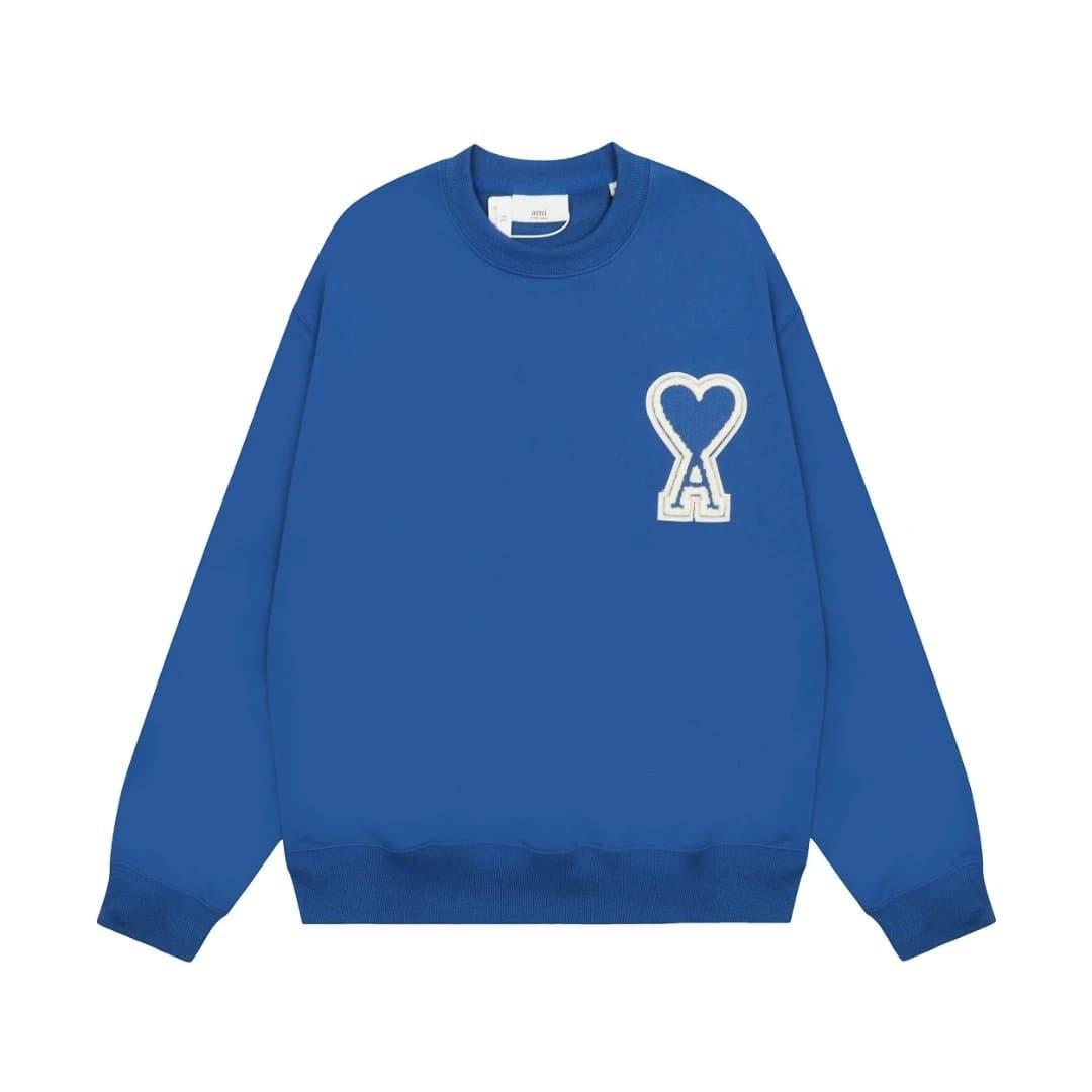 Maison Kitsuné Crewneck Sweatshirt Heart Logo