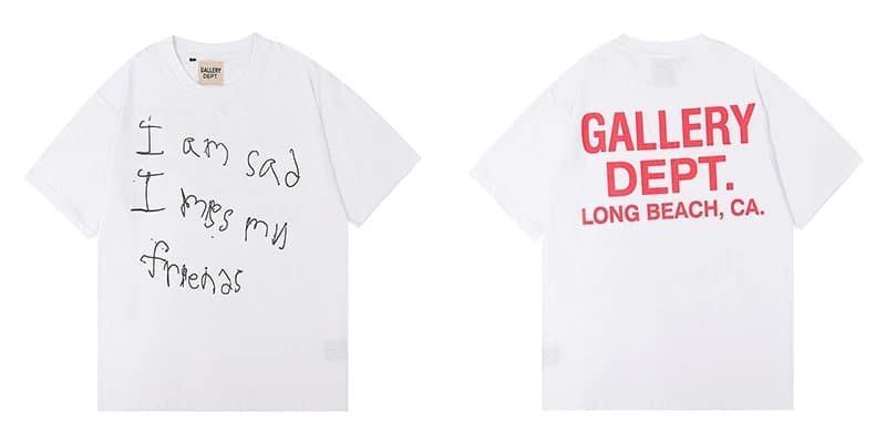 Gallery Dept. Logo Tee Reverse Print — XL · 6005 白色