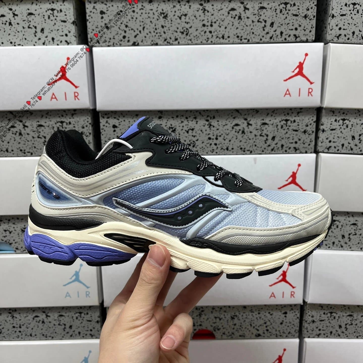 Saucony Shadow 6 Purple Blue