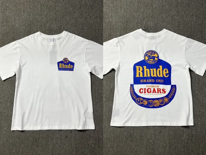 Graphic T-Shirt Rhude Cigars Print