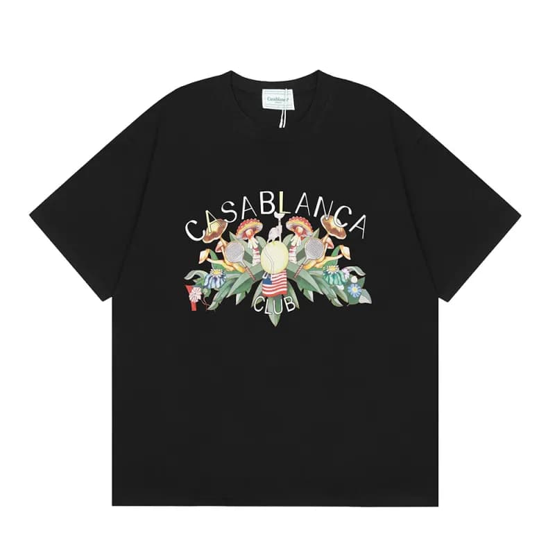 Graphic Tee Casa Blanca Arch Print — 59 black