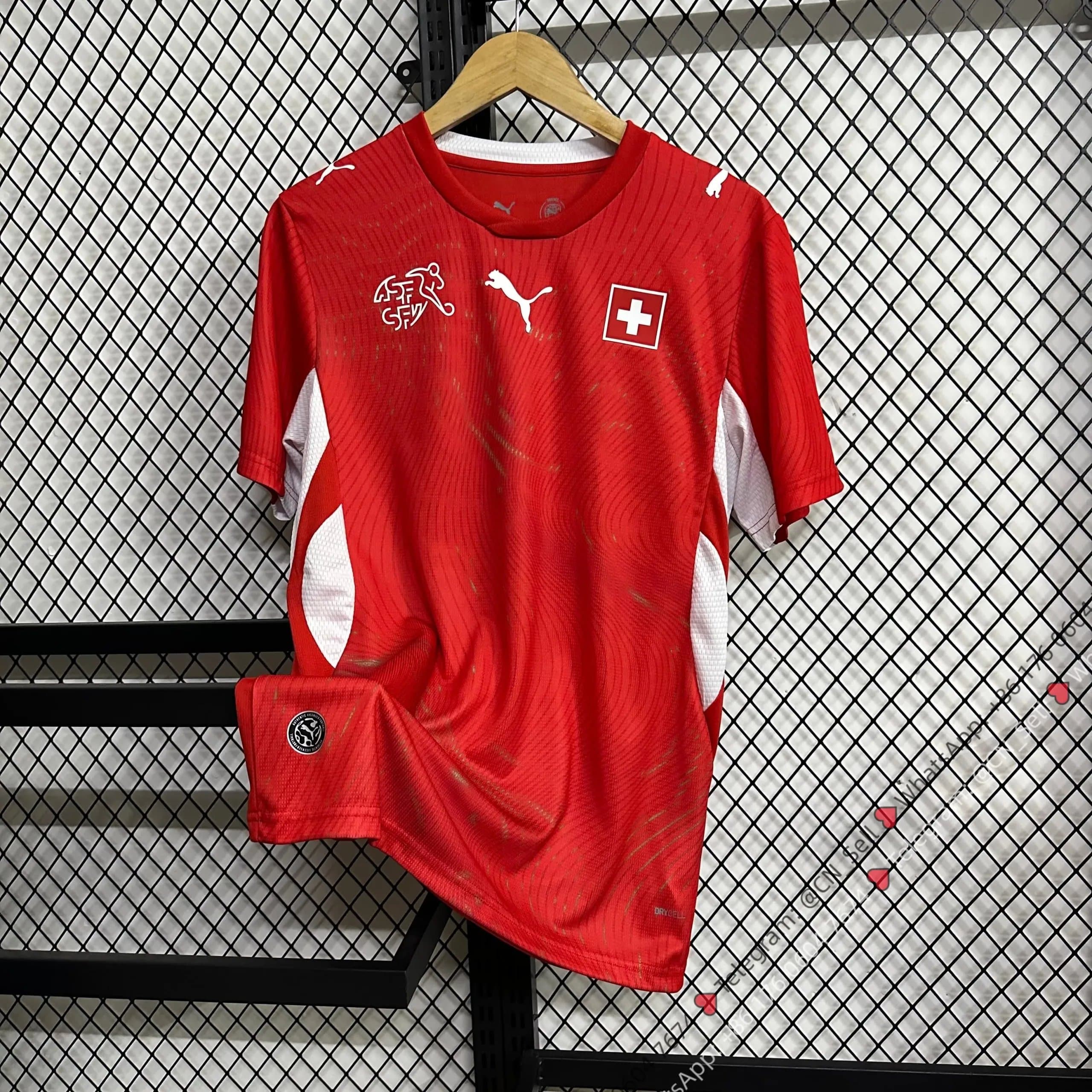 Adidas Spain Home Jersey 2024 — 26-27瑞士主场