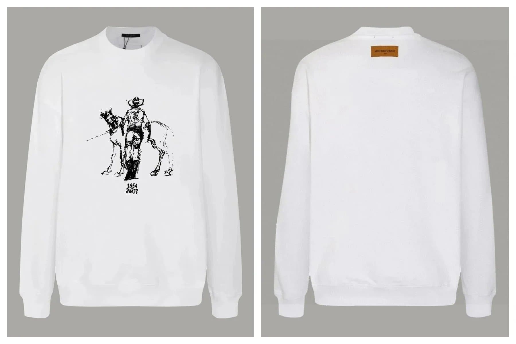 Louis Vuitton LV Monogram Knit Sweater Intarsia Logo — 6