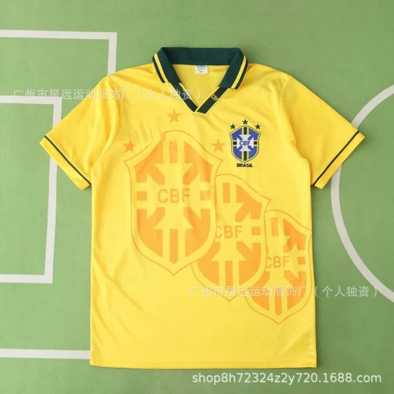 Nike Brazil National Team Jersey Home Kit — 94巴西主场短袖