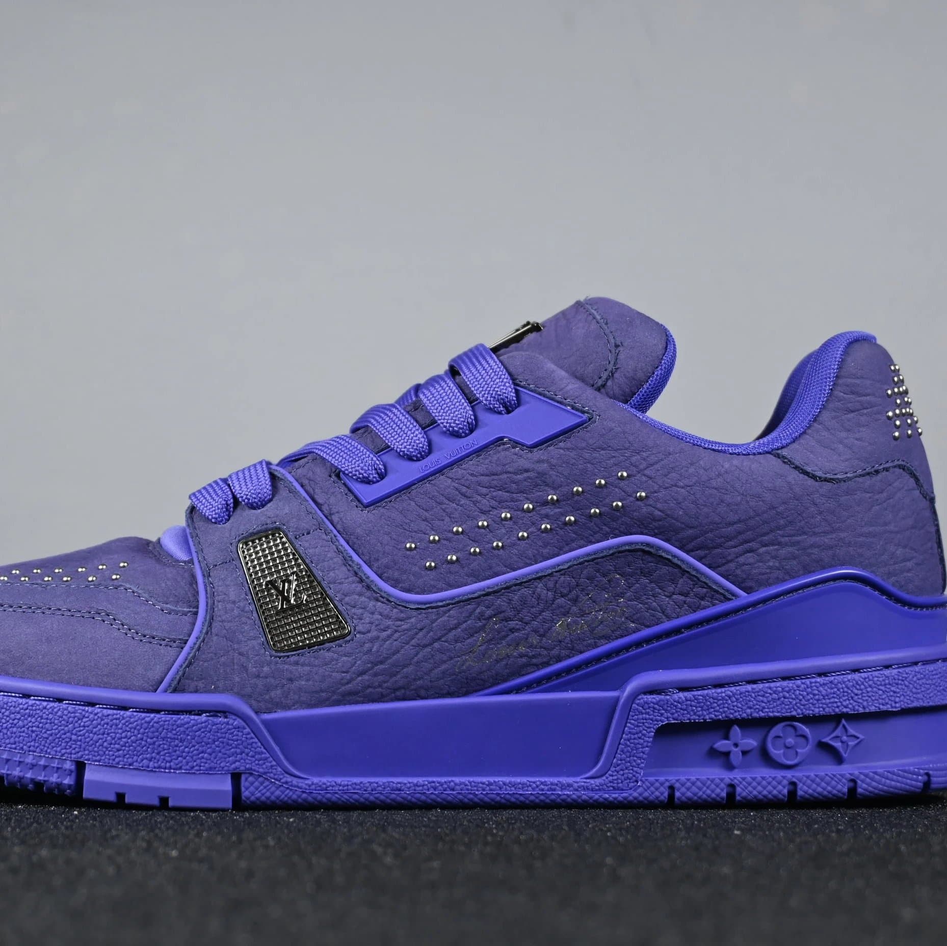 Louis Vuitton LV Trainer Monogram Mesh — 紫铆钉