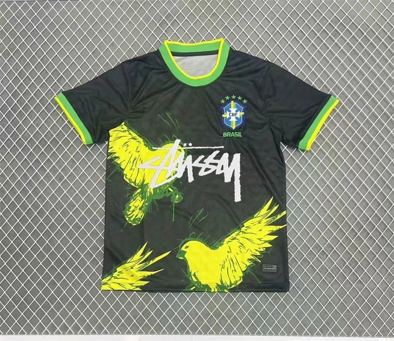 Adidas Brazil National Team Jersey Stüssy x CBF Collaboration