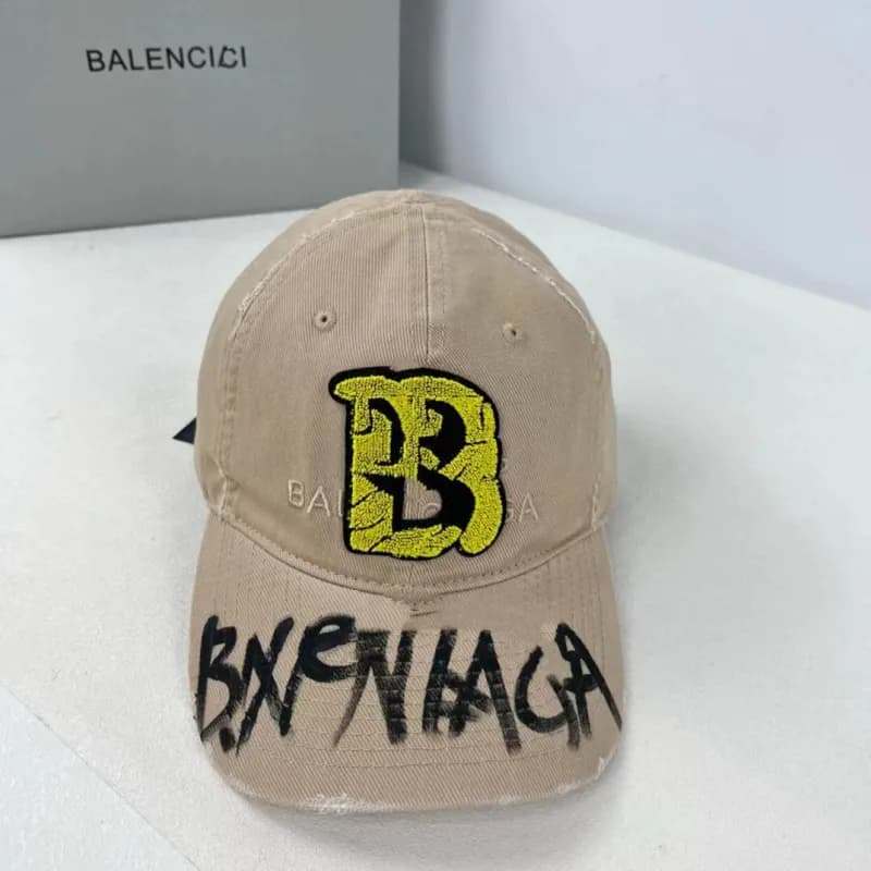 Balenciaga Baseball Cap Graffiti B Logo