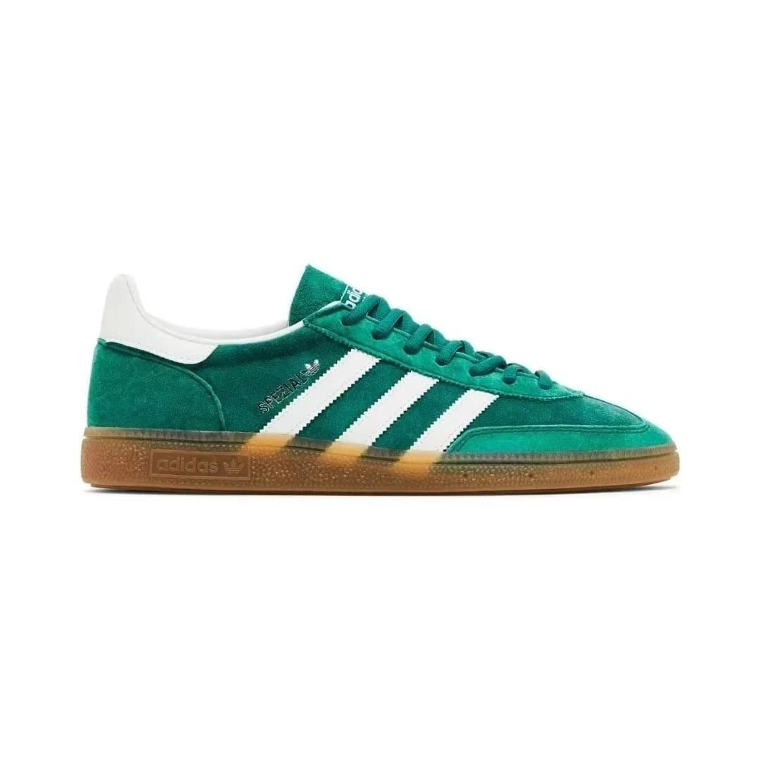 Adidas Spezial Navy White — Collegiate Green Gum
