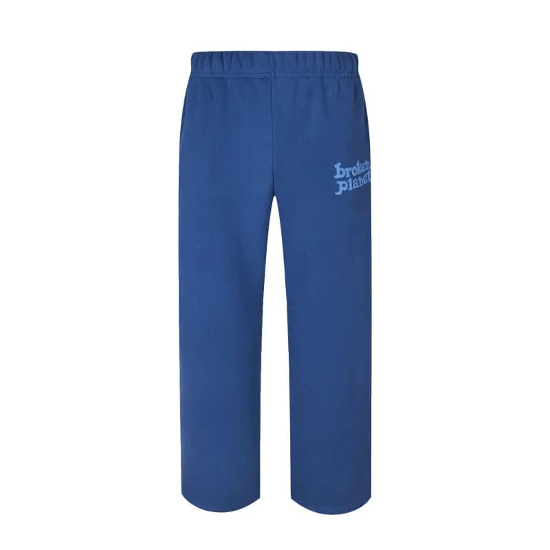 Broken Planet Logo Sweatpants Brown — 12蓝色