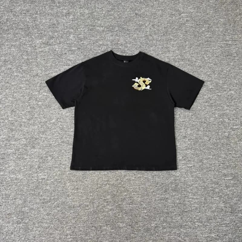 Dior B22 Jeans Floral Embroidery — 006短袖黑色