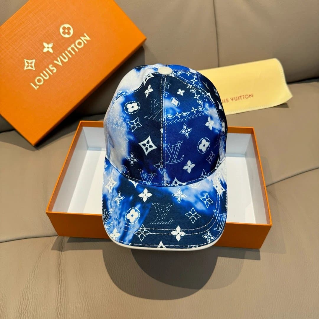 Louis Vuitton Baseball Cap Monogram Bandana Print