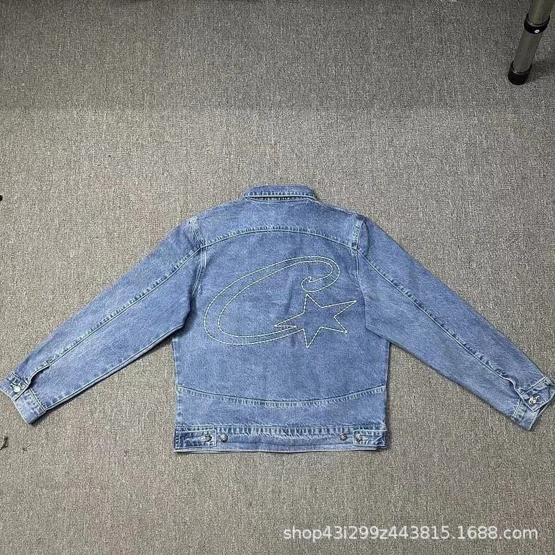 Chrome Hearts Denim Jacket Star Logo Back