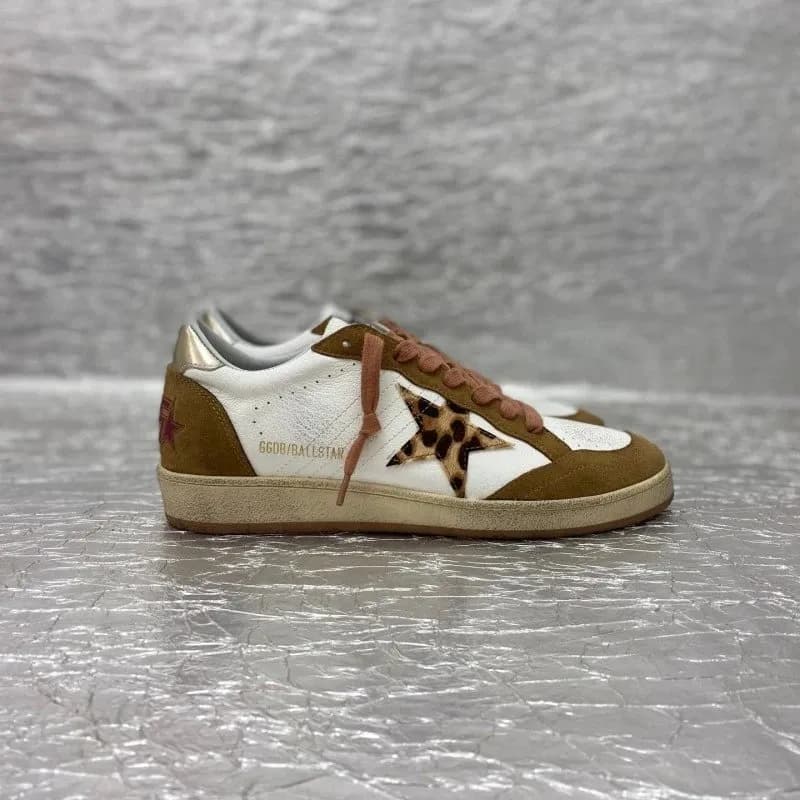 Golden Goose Ball Star Leopard Star
