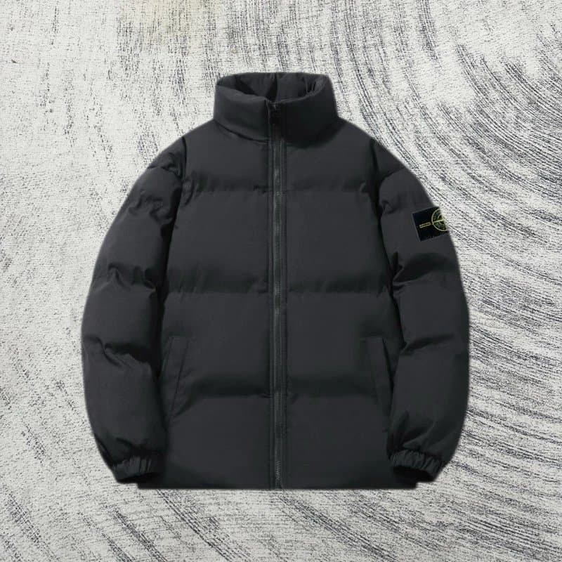 Stone Island Puffer Jacket Compass Patch — TA55