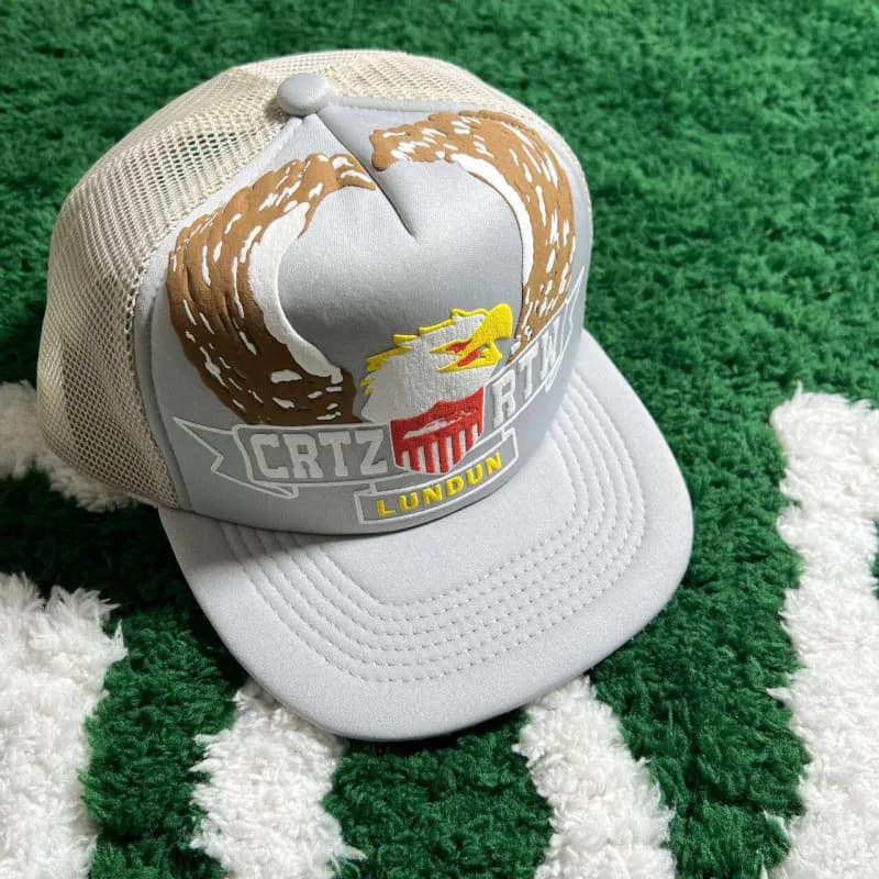 Corteiz Trucker Cap CRTZ RTW Lundun Eagle