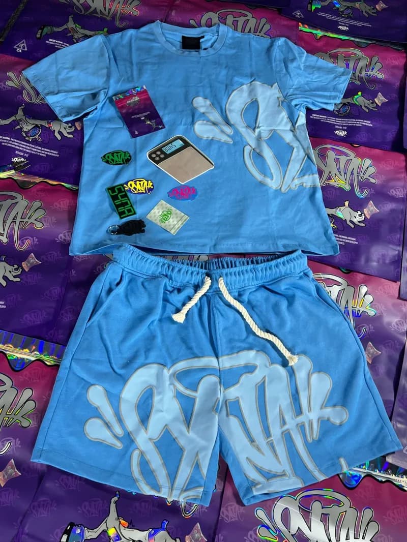Corteiz Set Graffiti Print