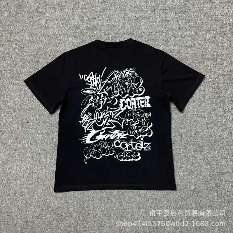Gallery Dept. Graphic Tee Pixelated UFO Print — 黑色3217