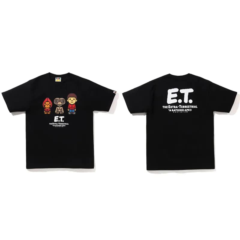 BAPE Ape Head Tee Camo Ape Logo — 755 black