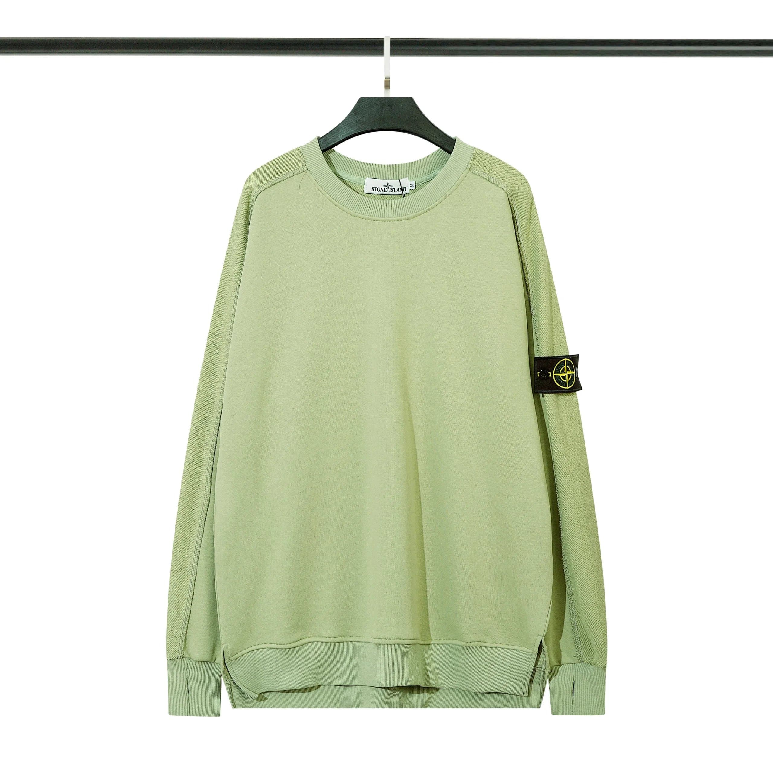 Stone Island Crewneck Sweatshirt Light Green