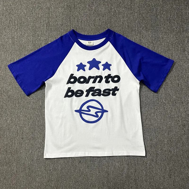 Puma Raglan Tee Born to Be Fast