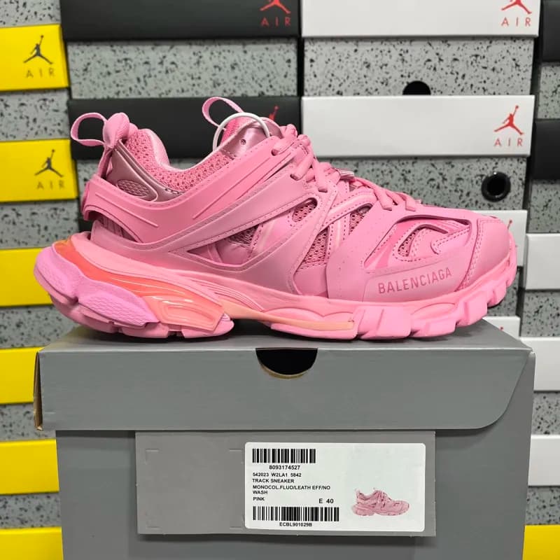 Balenciaga Speed Trainer Monocle Fluoleath Effino