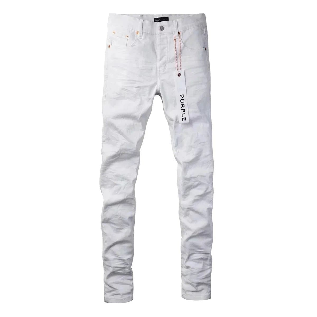 Amiri Slim Fit Jeans Washed White