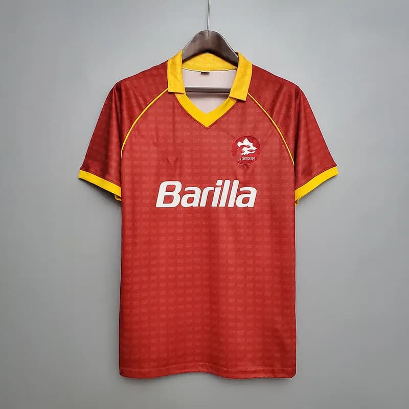 Adidas Roma Jersey Barilla Sponsor