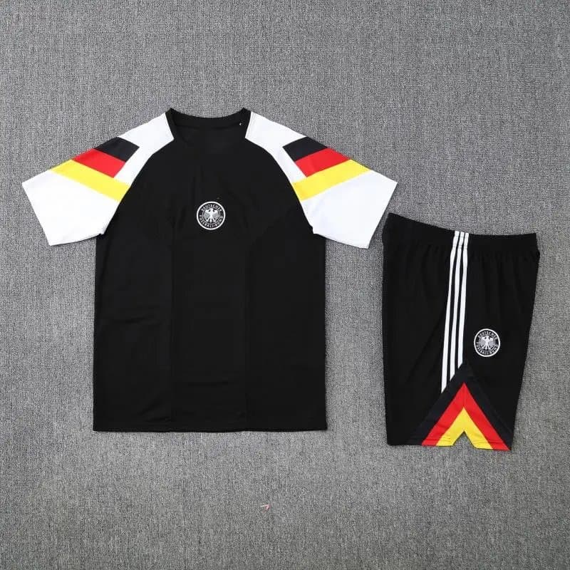 Adidas Germany Training Set Black with National Colors