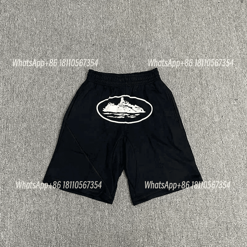 Lacoste Classic Shorts Solid White — Corteiz- 黑白