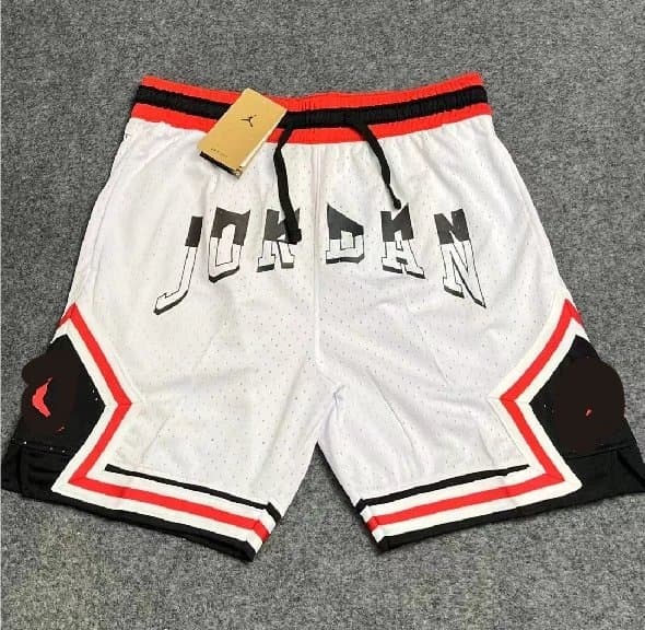 Jordan Mesh Shorts Jumpman Side Panel — NO18白色