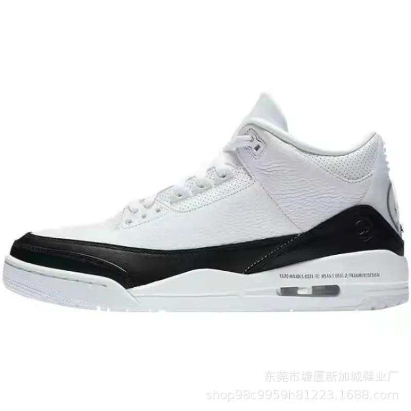 Air Jordan 3 White Black