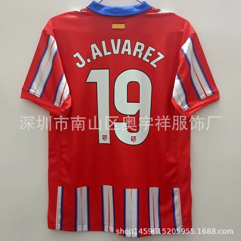 Soccer Jersey J. Alvarez #19