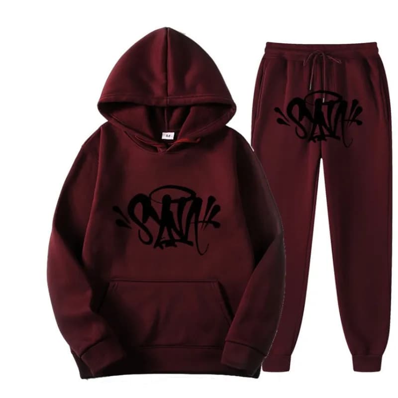 Corteiz Hoodie and Joggers Set Graffiti Logo — 19