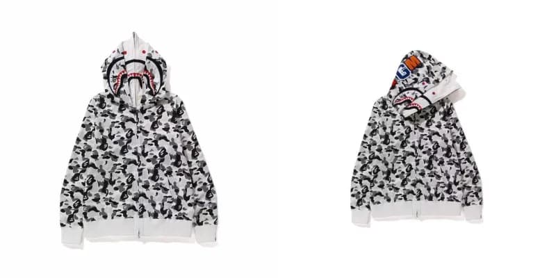 BAPE Shark Hoodie Camouflage — 70