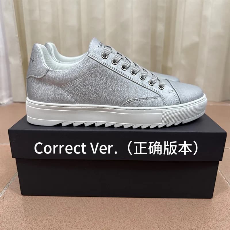 Numeris Atelier Lace-Up Sneaker All-White Lace Detail — 灰色